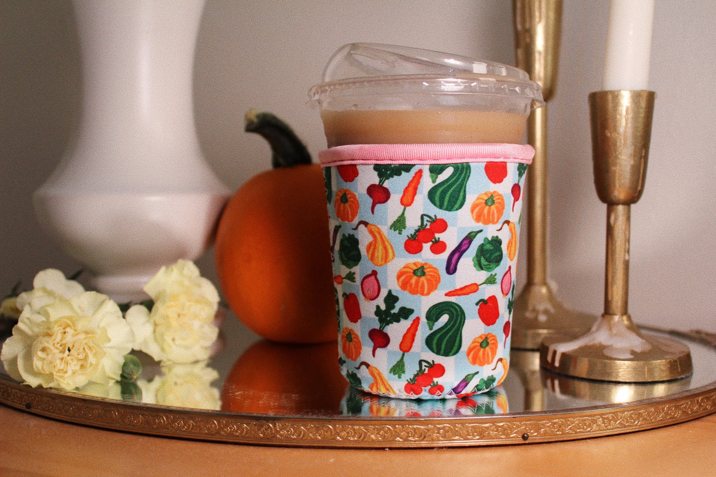 Farmers Market Root Veggies Iced Coffee Sleeve