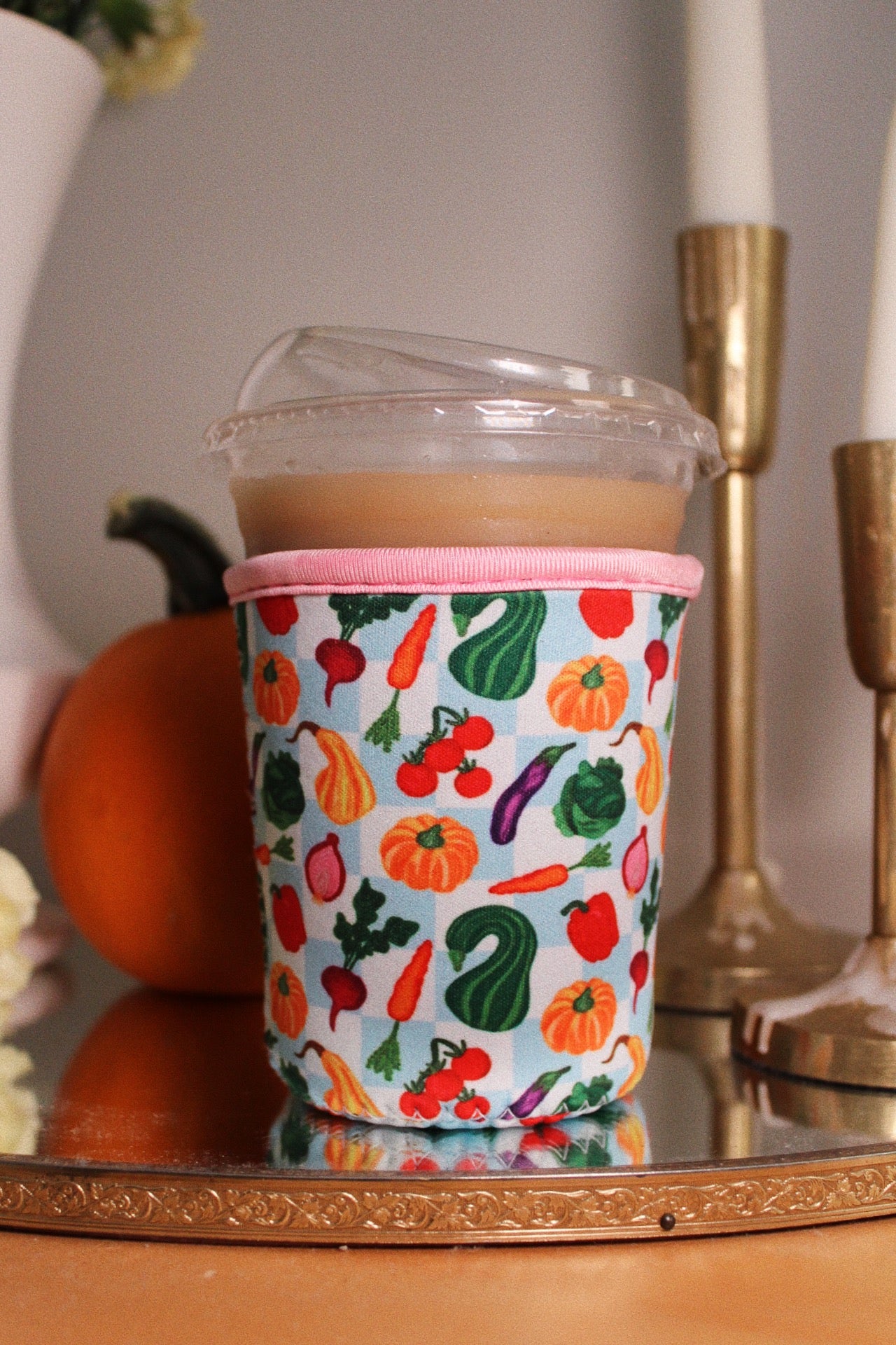 Farmers Market Root Veggies Iced Coffee Sleeve