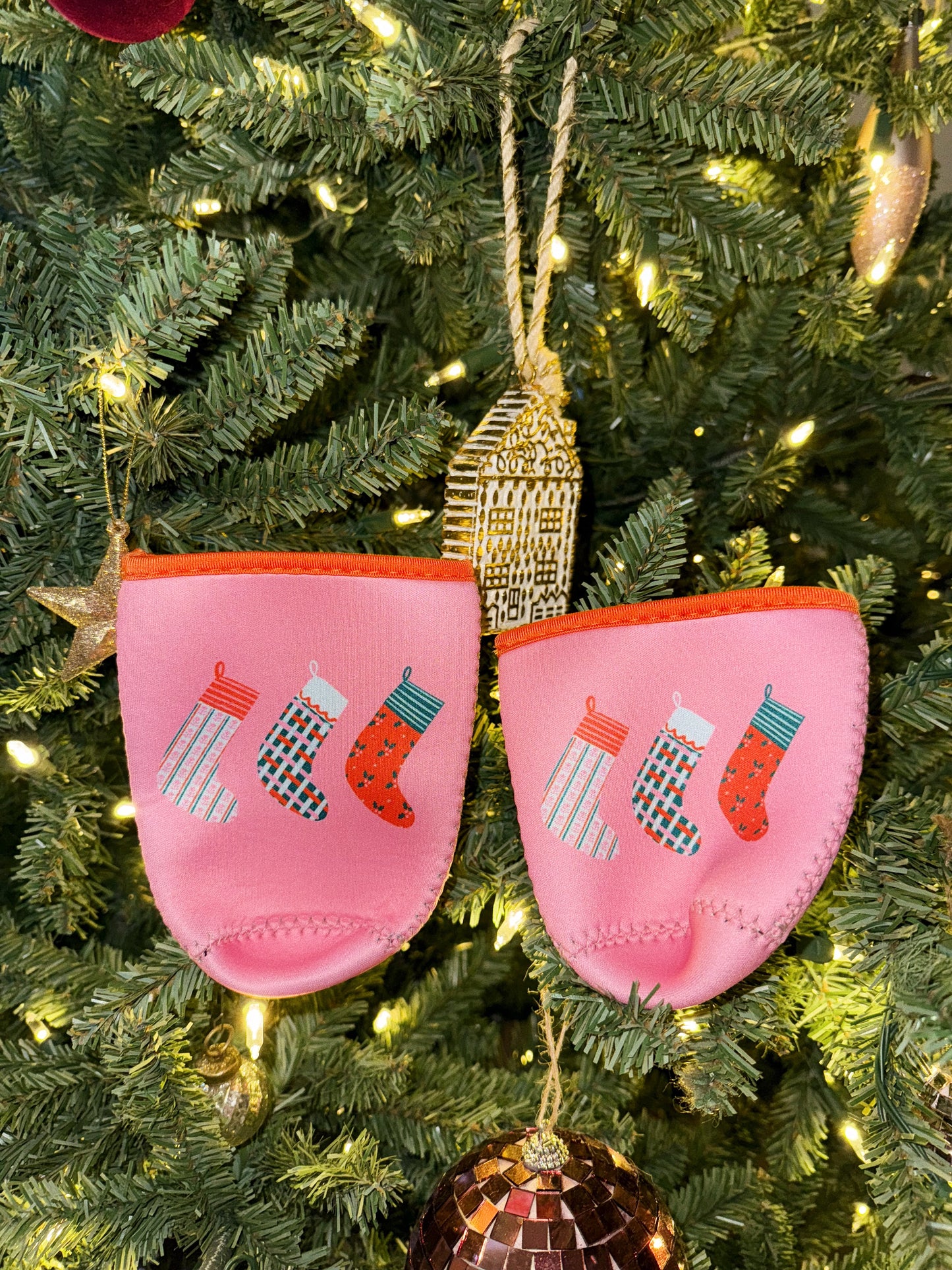 Christmas Stockings Coffee Sleeve