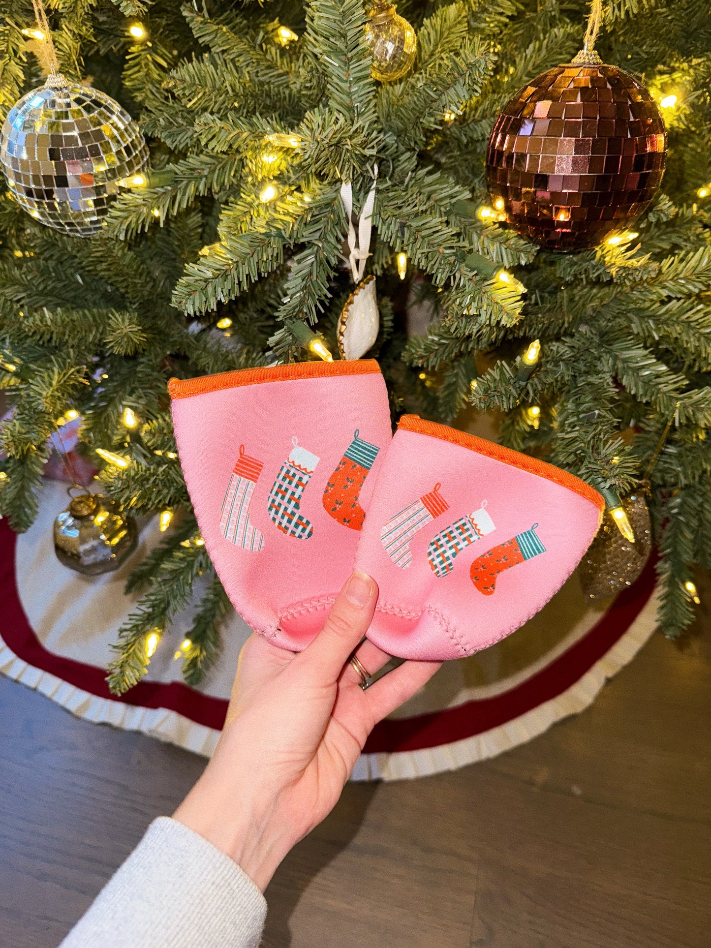 Christmas Stockings Coffee Sleeve