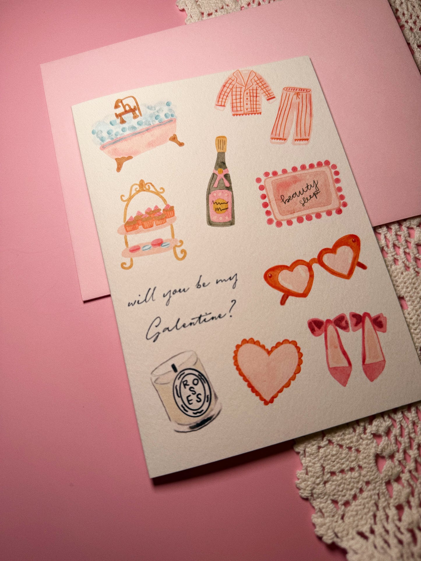 Most Perfect Galentine's Day Card
