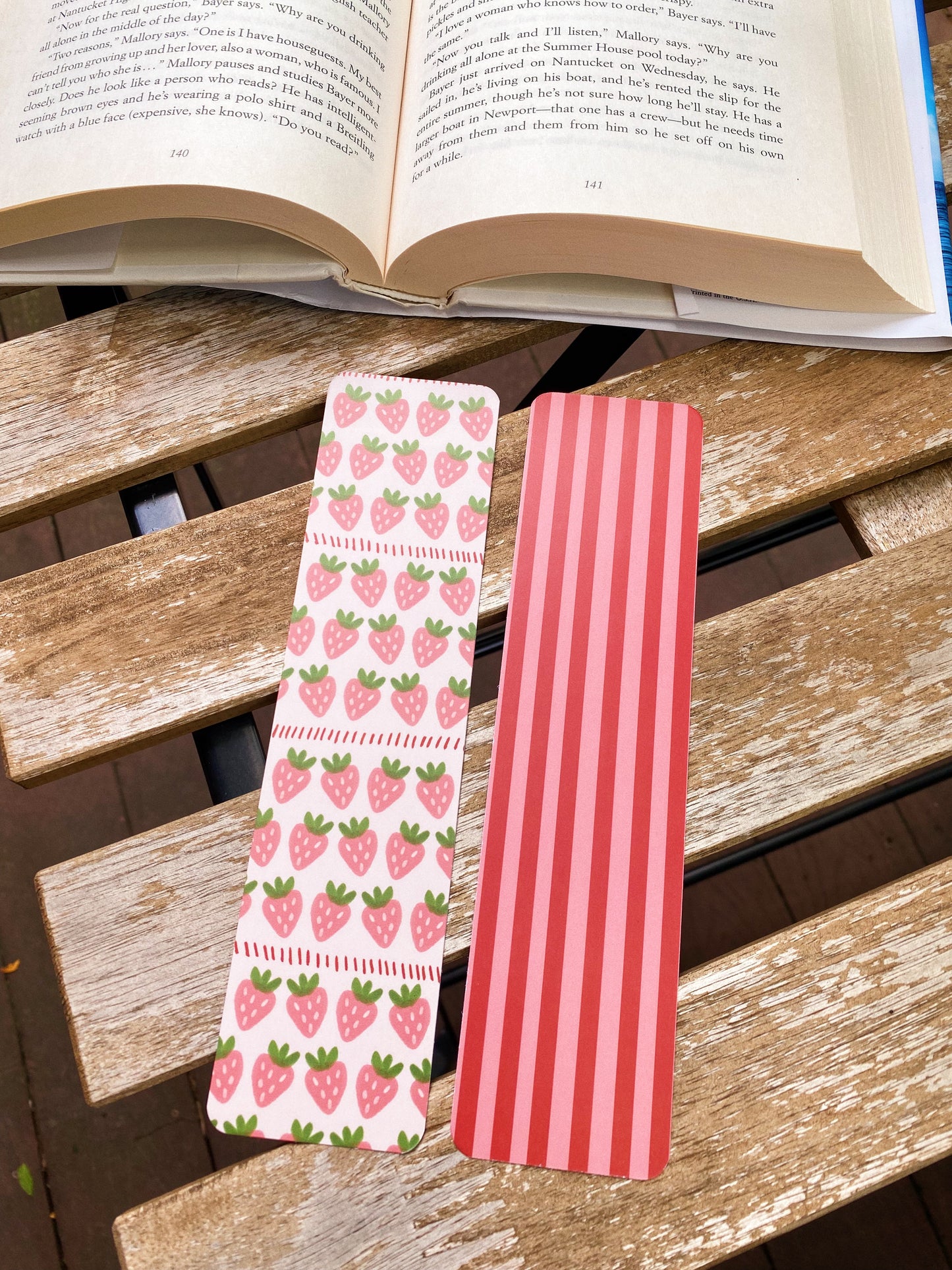 Fruity Striped Bookmark