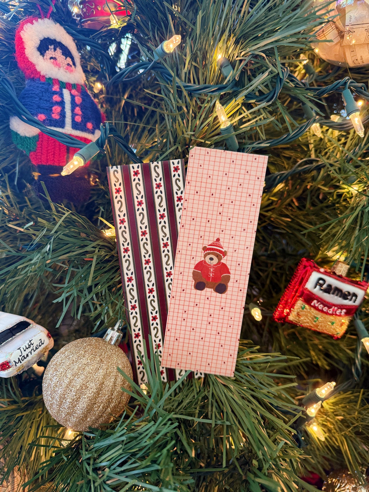 Christmas Holly Bookmark
