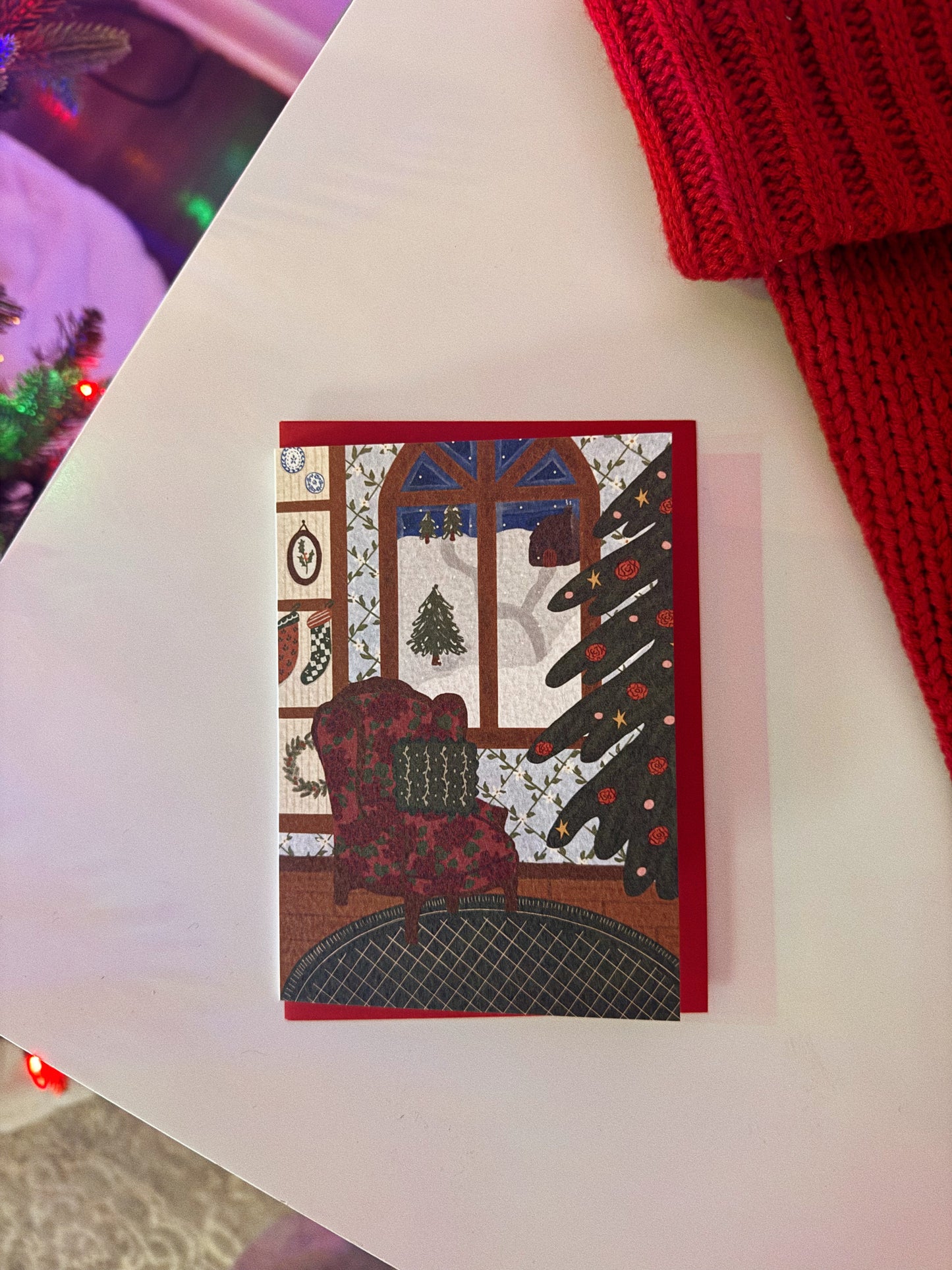 Cozy Christmas Homes Greeting Card Bundle