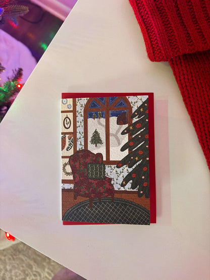 Cozy Christmas Homes Greeting Card Bundle