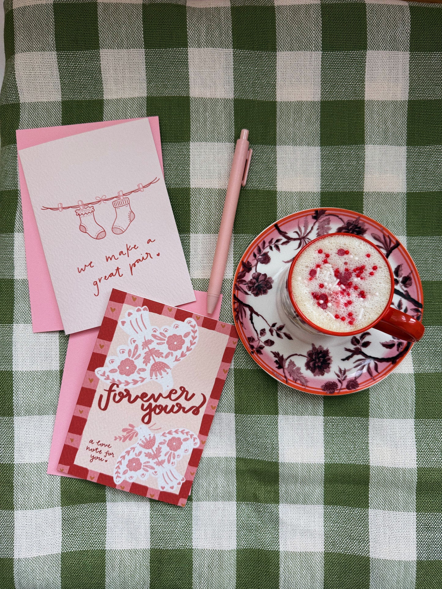 We Make a Great Pair Greeting Card