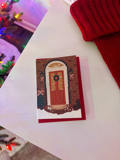 Cozy Christmas Homes Greeting Card Bundle