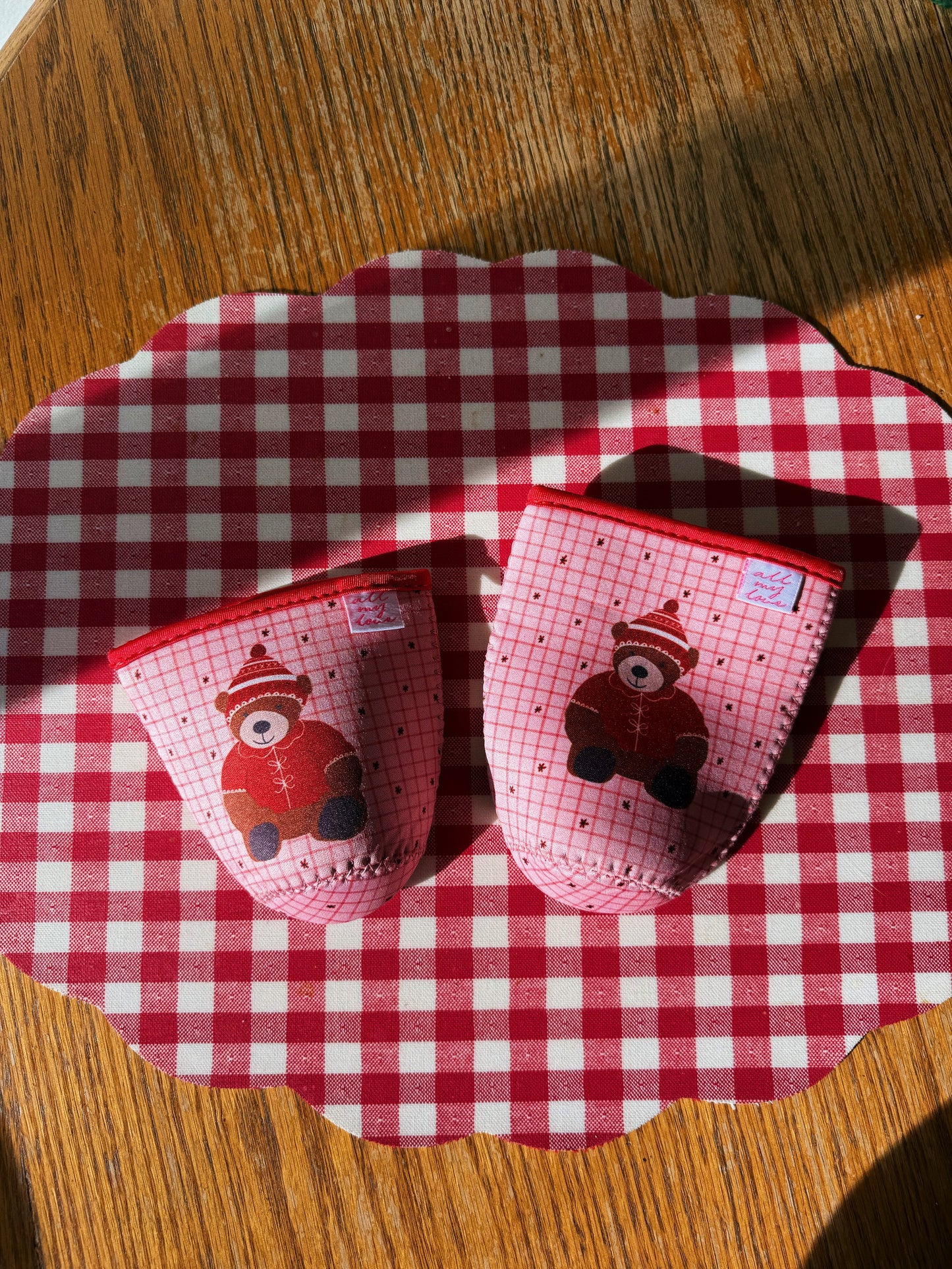 Beary Merry Christmas Coffee Sleeve