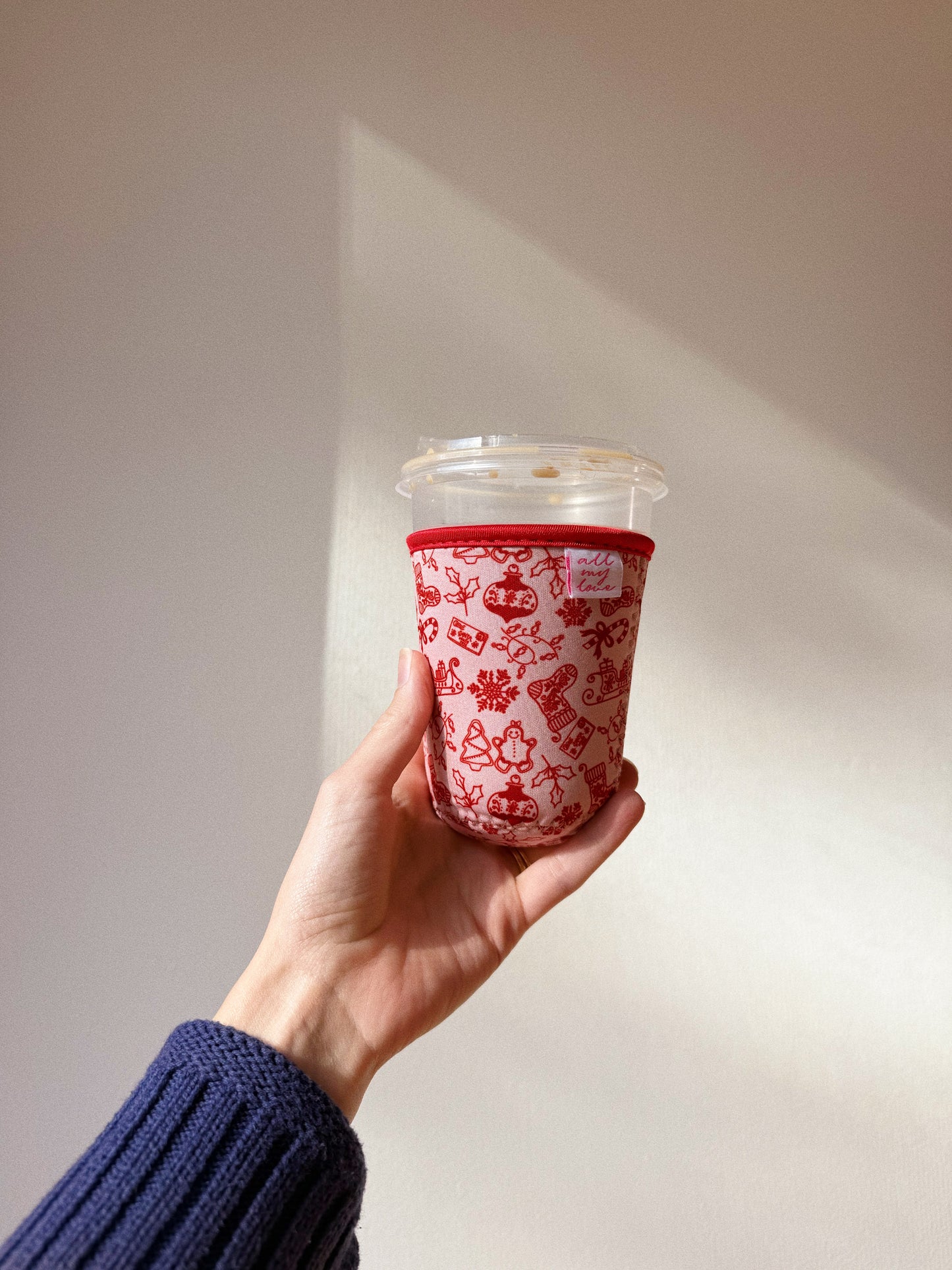 Christmas Doodles Coffee Sleeve