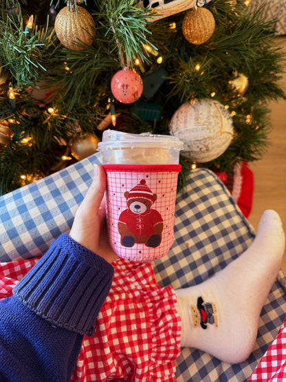 Beary Merry Christmas Coffee Sleeve