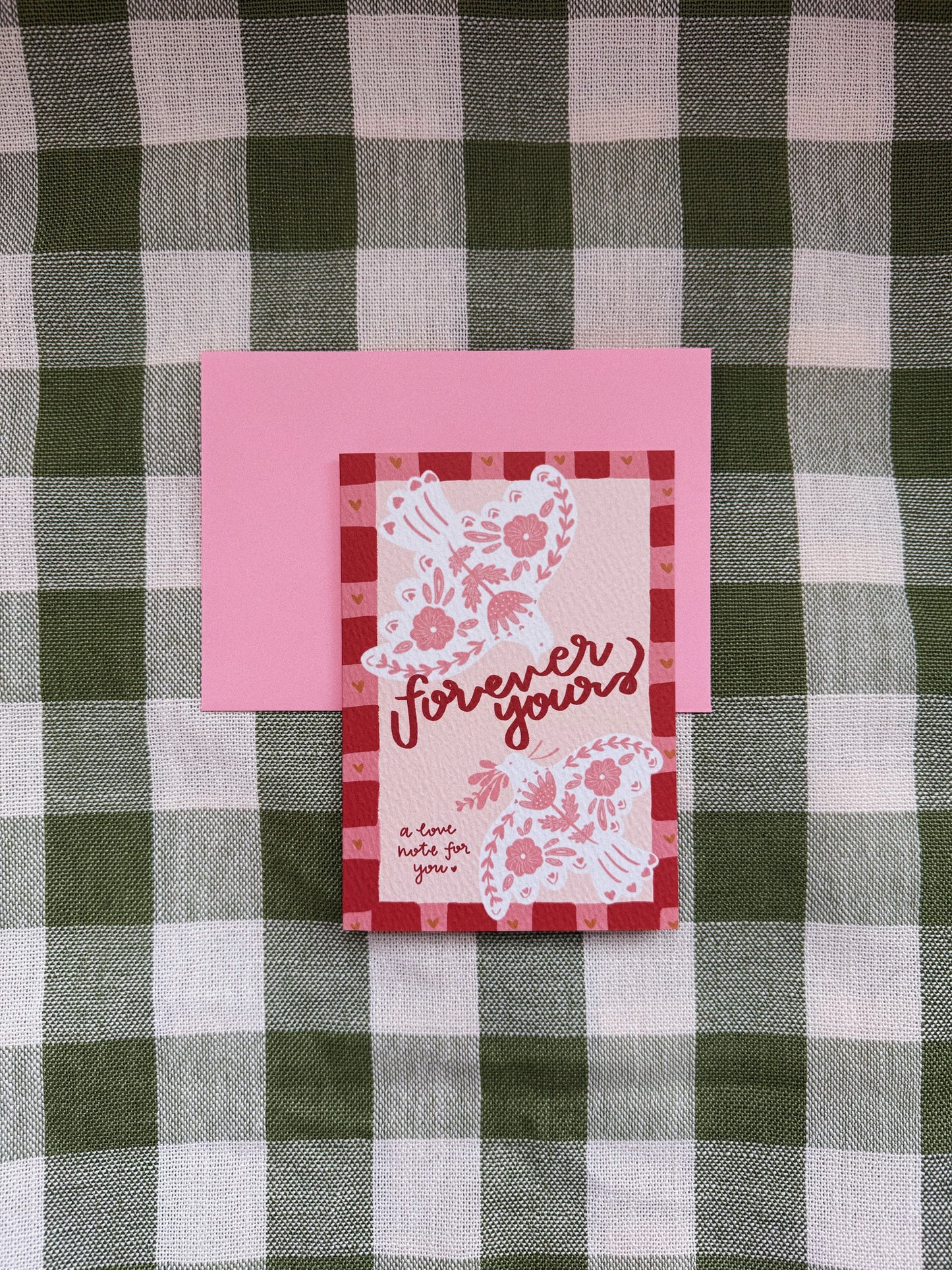 Forever Yours Greeting Card