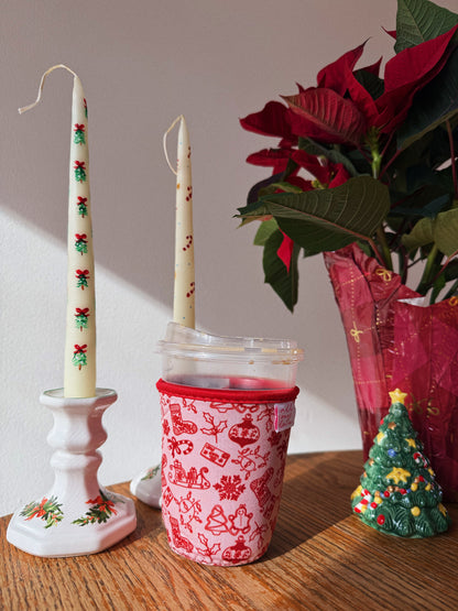 Christmas Doodles Coffee Sleeve