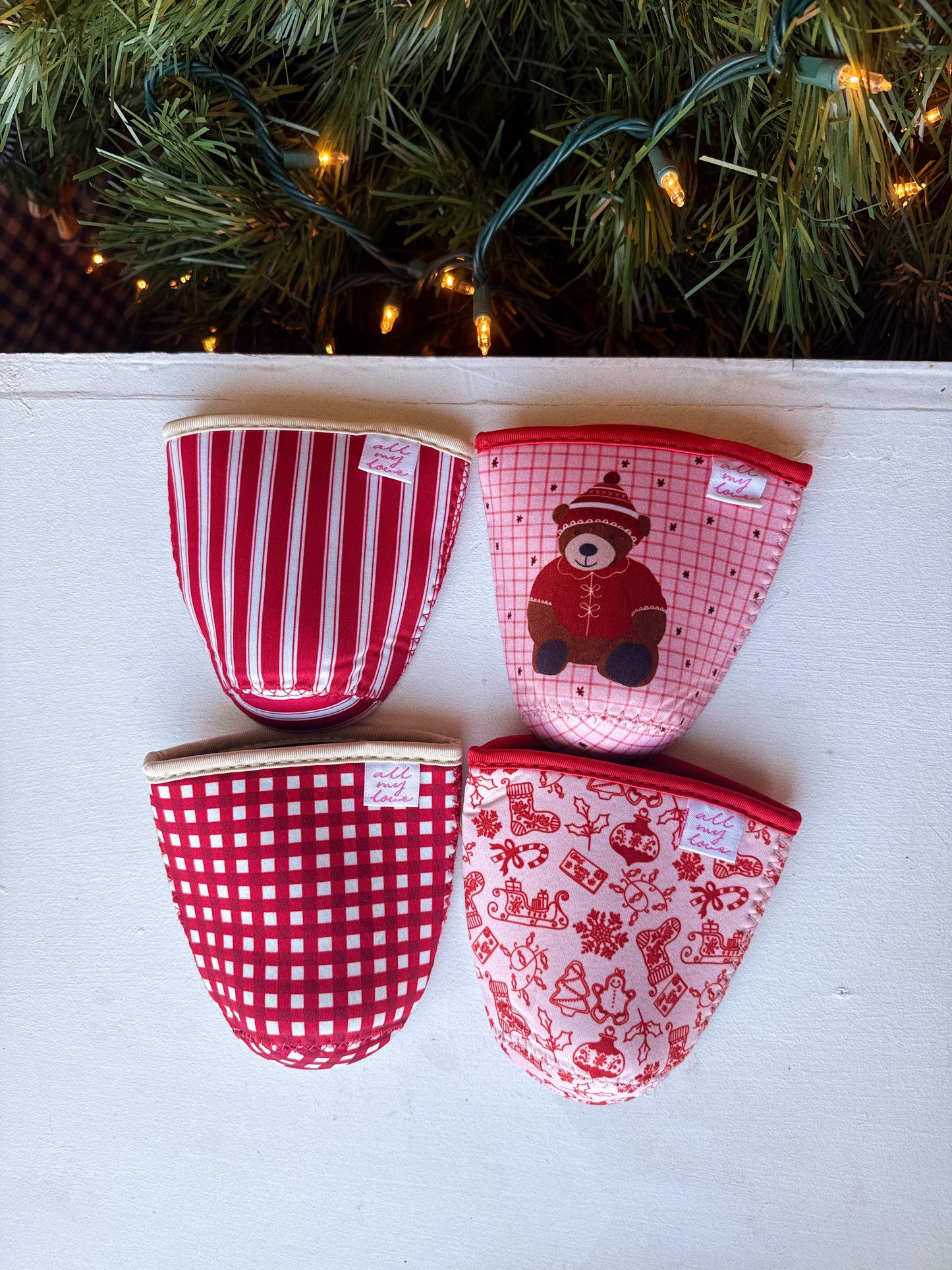 Beary Merry Christmas Coffee Sleeve