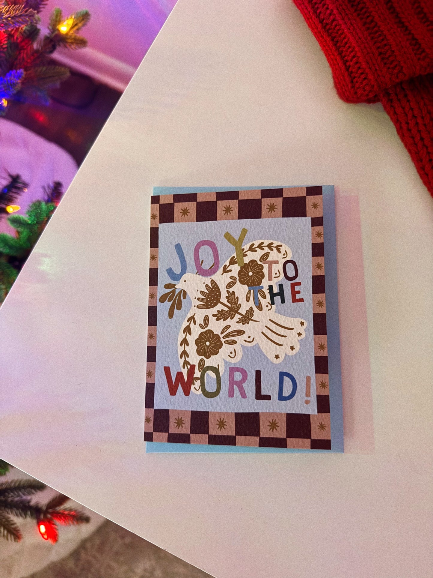 Joy to the World Greeting Card