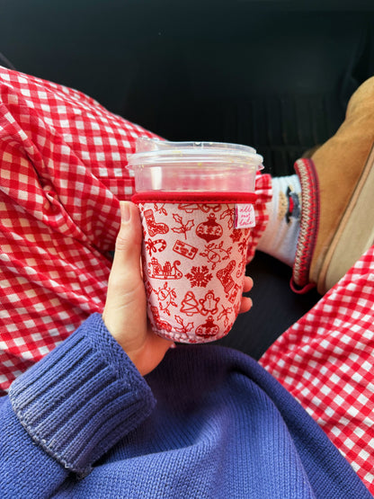 Christmas Doodles Coffee Sleeve