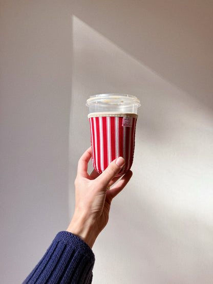 Candy Cane Stripes Coffee Sleeve