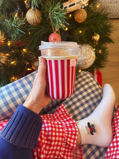 Candy Cane Stripes Coffee Sleeve