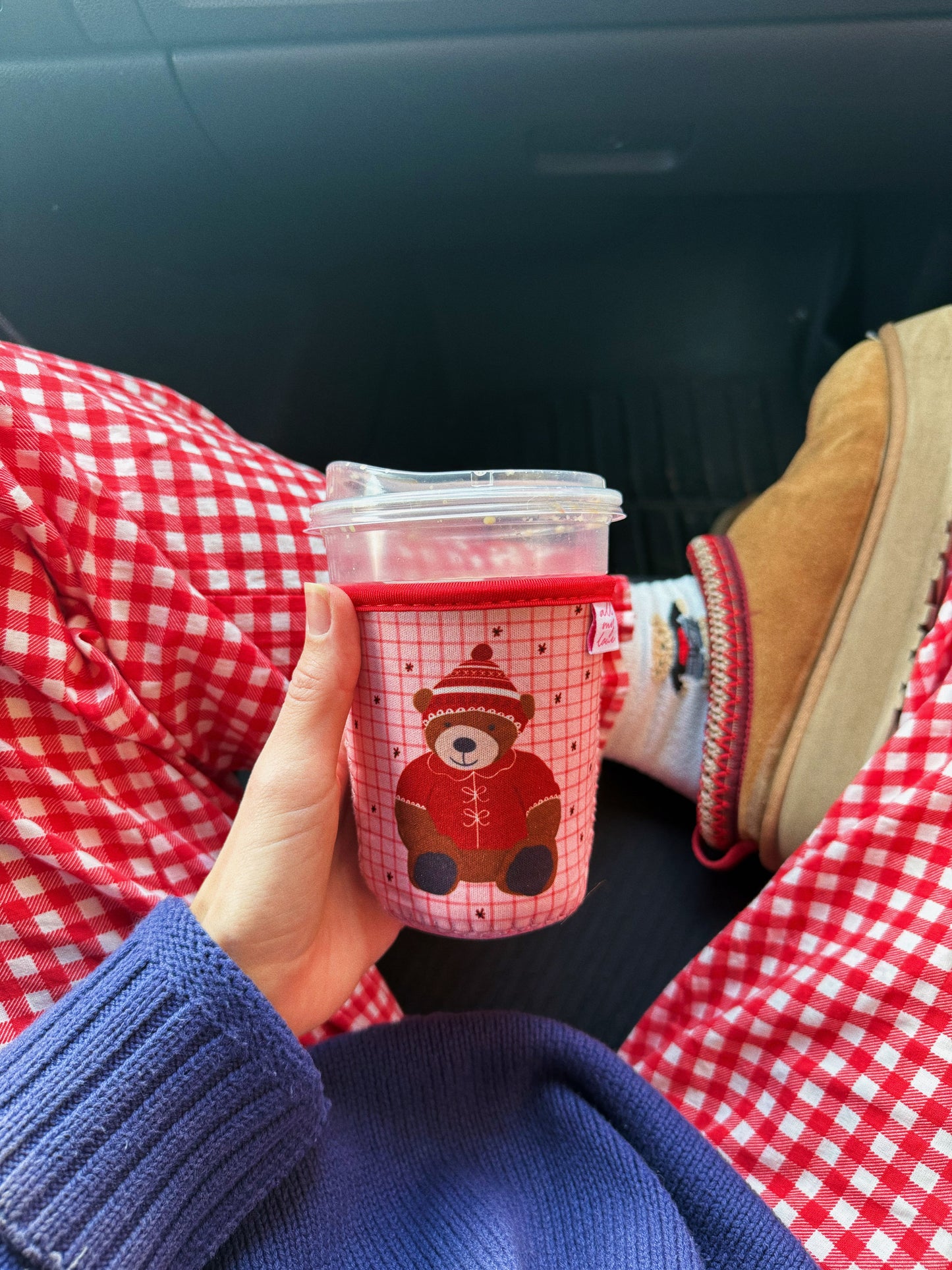 Beary Merry Christmas Coffee Sleeve